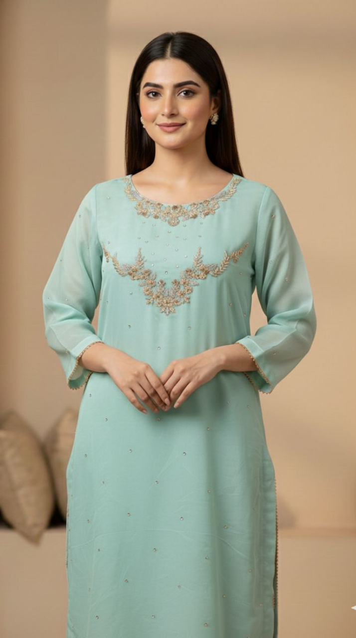 AW Chiffon Dress