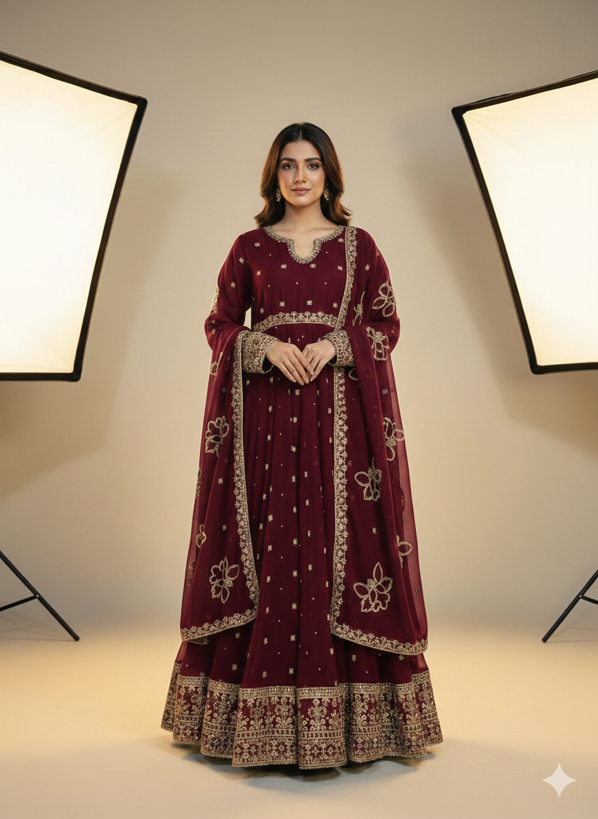 Multi Chiffon Maxi
