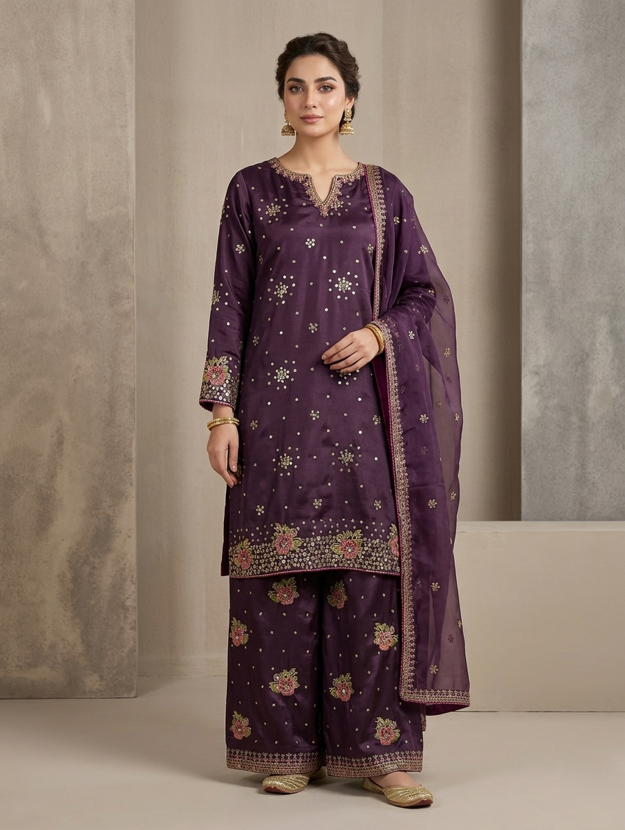 Sequence Silk Dress