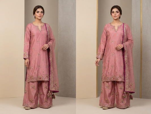 Sequence Silk Dress