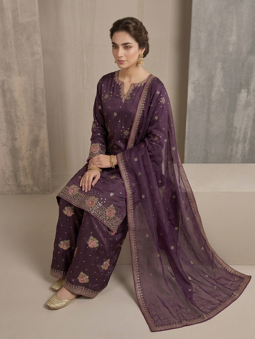 Sequence Silk Dress