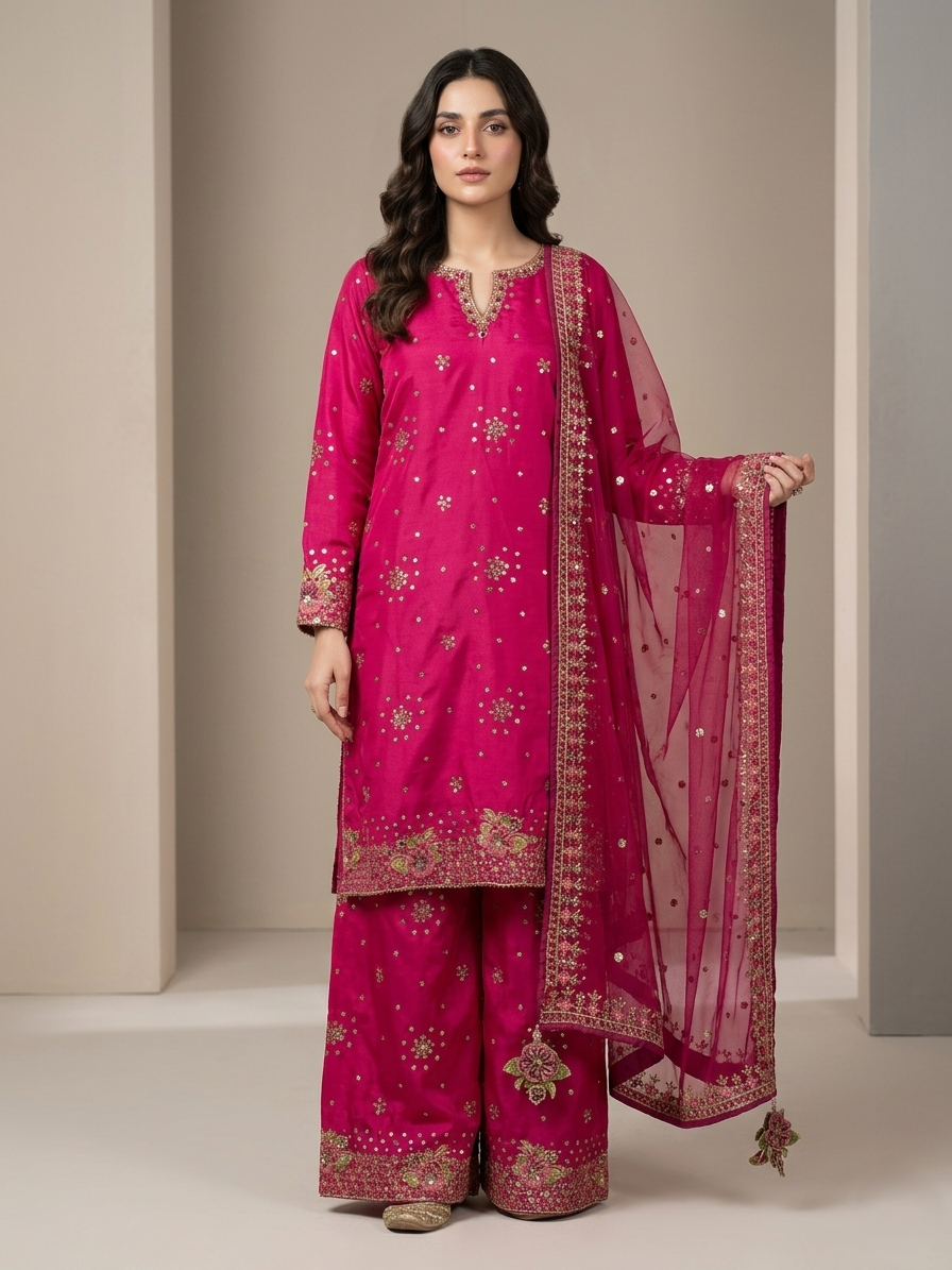 Sequence Silk Dress