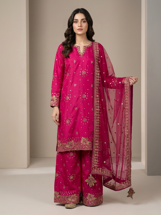 Sequence Silk Dress