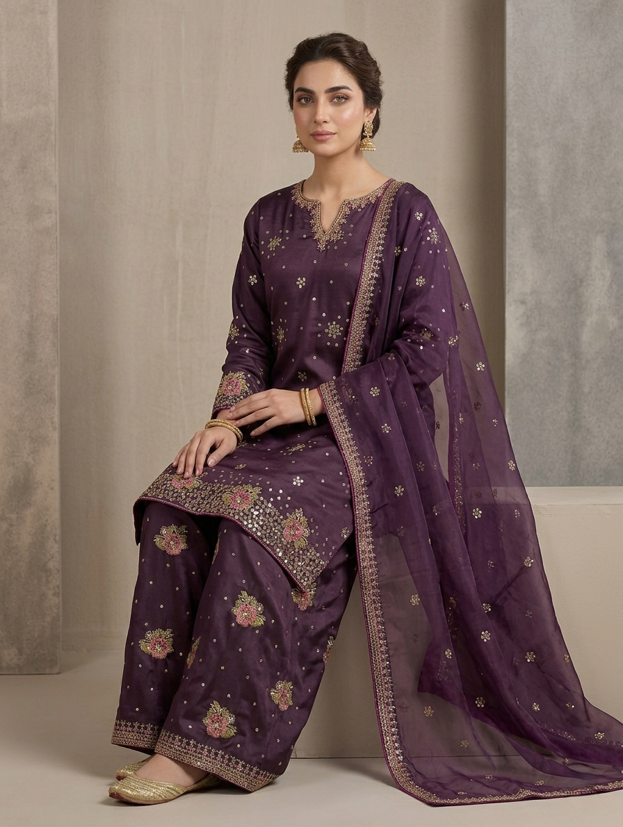 Sequence Silk Dress