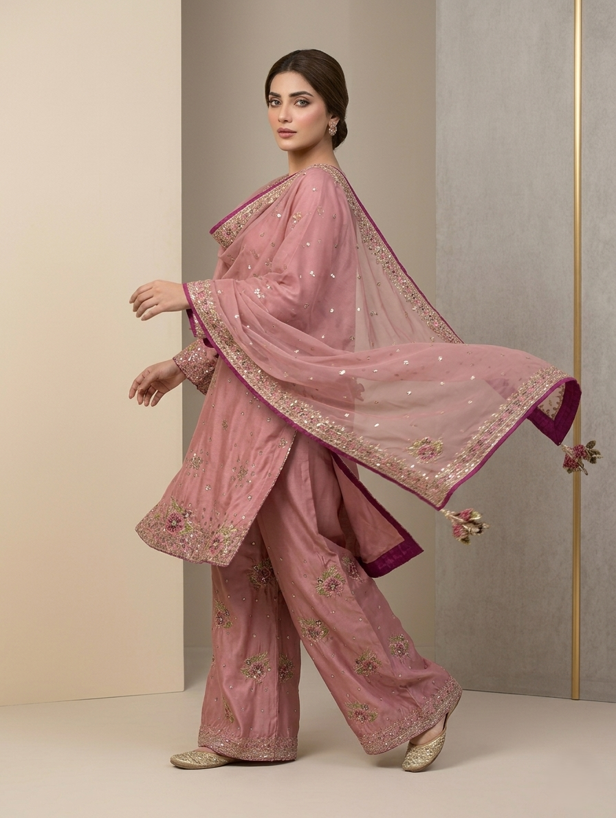 Sequence Silk Dress