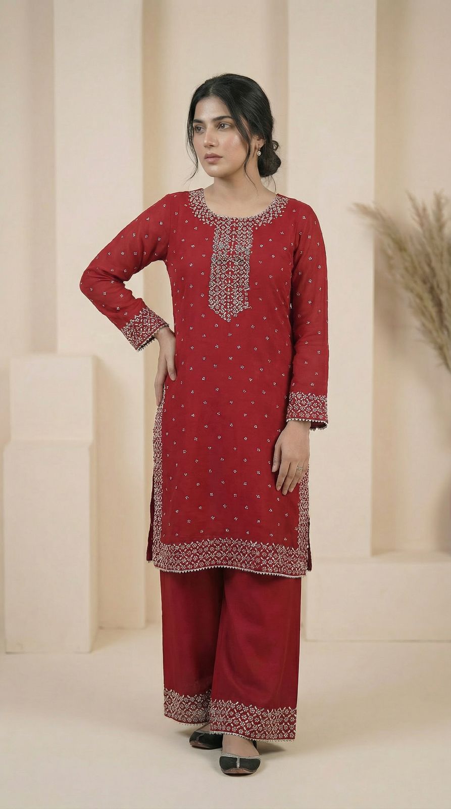 New Stone Chiffon Dress