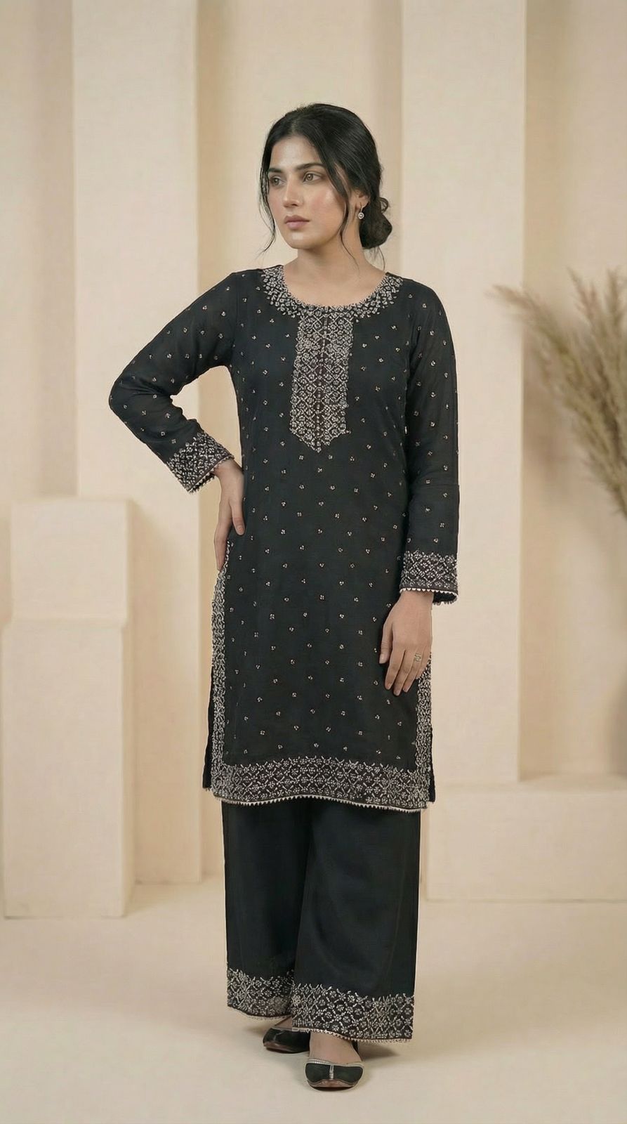 New Stone Chiffon Dress
